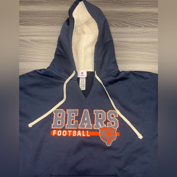 NFL Chicago Bears Teens Apparel Sweatshirt Fleece Hoodie Teen Girl’s XL 15/17 - Picture 8 of 11